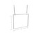 Azar Displays 14"W x 11"H Hanging Poster Frame, PK4 172711 - alternate 2